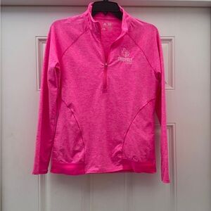 Adidas Louisville Golf Women’s Pink Quarter Zip Pullover Size M